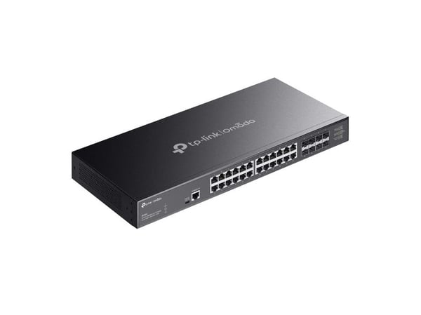 TP-Link Omada SX3832, Håndtert, L2/L2+, 10G Ethernet (100/1000/10000), Rack-montering, 1U