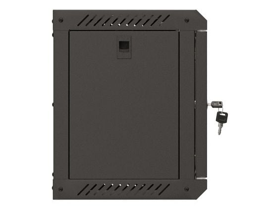 10" 6U 300X300 MUSTA LASIOVINEN LANBERG ASENNUSTELINE (FLAT PACK)
