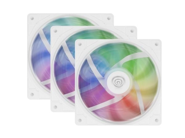 Genesis Oxal 120 ARGB White 3-pack tuuletin (NGF-2266)