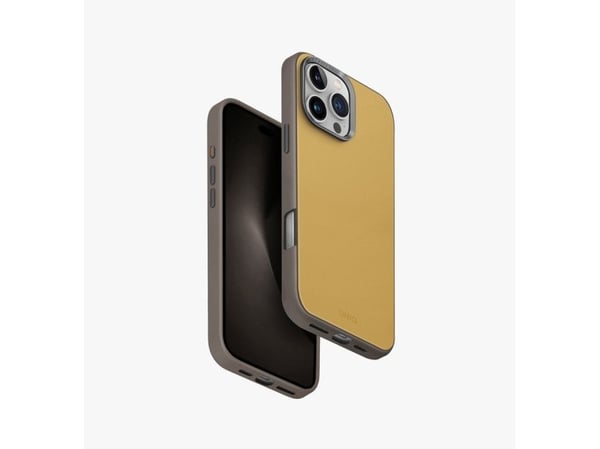 Uniq Lyden DS, Suojus, Apple, iPhone 16 Pro, 16 cm (6.3"), Keltainen