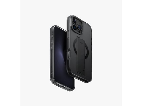 Uniq Heldro Max, Mobilskal, Apple, iPhone 16 Pro Max, 17,5 cm (6.9"), Svart