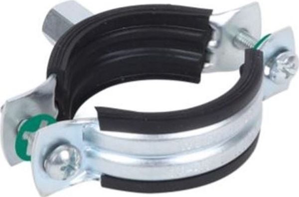 Walraven 2S Rørbøjle 138-144mm - Elforzinket 2-skrue rørbøjle med EPDM og M8/10 gevind