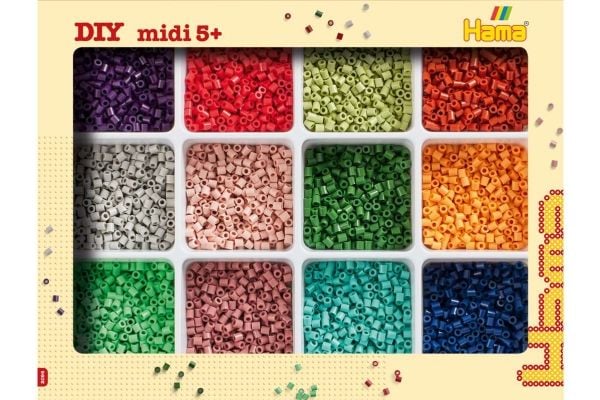 Hama midi perler og oppbevaring, ny 2025
