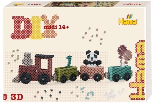 Hama Art midi 3D bursdagstog