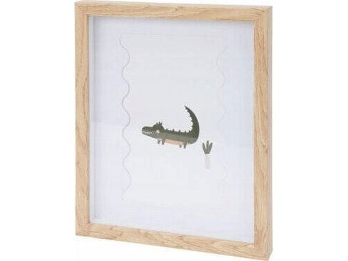 Home Styling Collection tavla med ram till barnrum, 28 x 22,5 cm