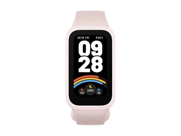 Xiaomi Smart Band 9 Active - Aktivitetssporer med stropp - TPU - håndleddstørrelse: 135-215 mm - display 1.47" - Bluetooth - 16.5 g - rosa