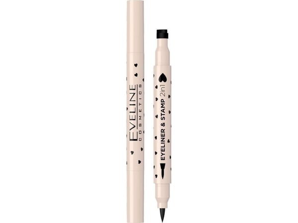 EVELINE_Eyeliner &amp; Stamping Pen 2-in-1 01 Heart