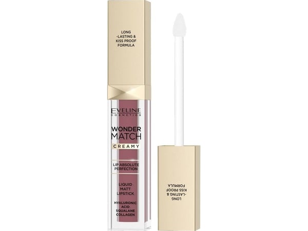 XXXX__Eveline Cosmetics (Eveline) Eveline Wonder Match matt flytende leppestift 02 Candy 6,8 ml
