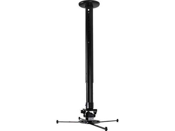 B-TECH PRO Install BT899XL-Ad - Monteringssett (takmontering) - adjustable drop - for projektor - extra-large, micro-adjustment - svart