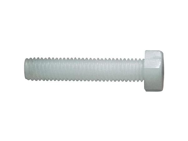 TOOLCRAFT 830237 sexkantskruv M3 20 mm utvändig sexkant DIN 933 plast/Polyamid 10 st