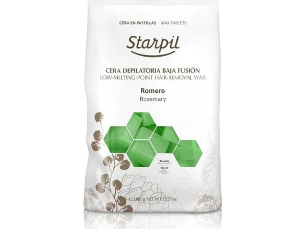 Starpil Matalalämpöinen sulava vaha karvanpoistoon Starpil, rosmariinilla, 1kg