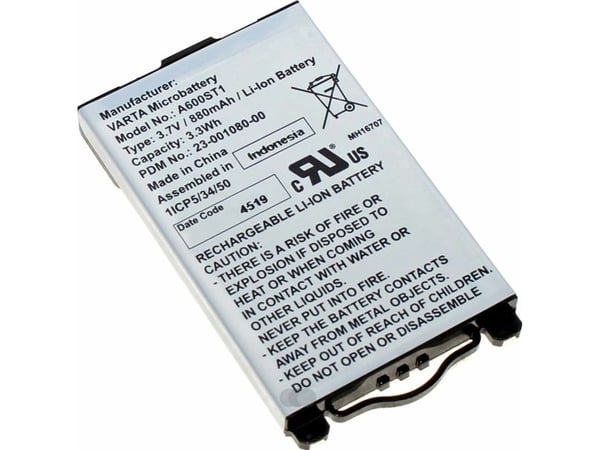 Mitel - Puhelimen akku - Li-Ion - 850 mAh - Mitel 610d, 620d, 630d -puhelimiin