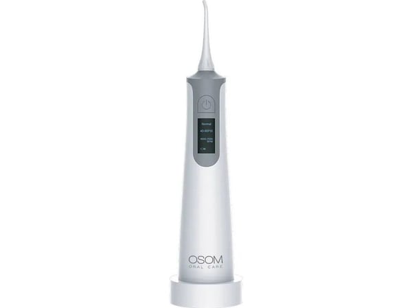 OSOM Oral Care munnskyll/irrigator OSOMORALWF128SILV, IPX7, LCD-skjerm, sølv