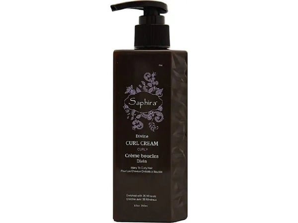 Saphira krem for krøller Divine 250 ml