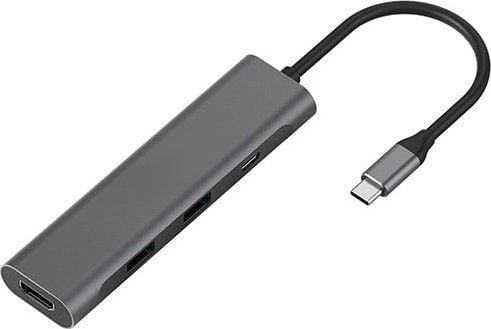 Extra Digital CA913435, USB 3.2 Gen 1 (3.1 Gen 1) Type-C, HDMI, USB 3.2 Gen 2 (3.1 Gen 2) Type-A, USB 3.2 Gen 2 (3.1 Gen 2) Type-C, 10000 Mbit/s, 6...