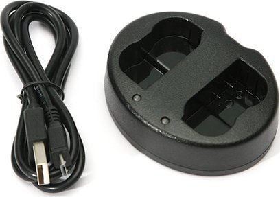Lader til kamera Extra Digital Extra Digital Kroviklis CANON LP-E8, dual