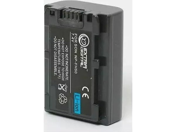 Extra Digital Sony-batteri NP-FH50