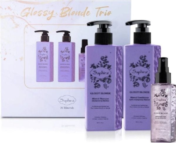 Inoar Hårpleiesett Glossy Blonde Trio, SAFGBTBOX