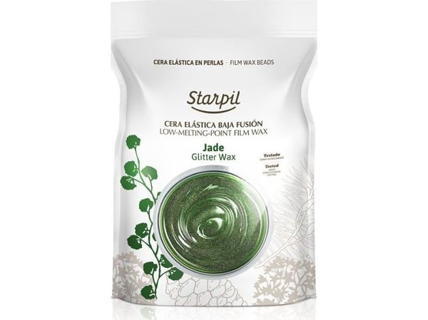 Starpil Depilatoriset vaharakeet Glitter Wax Jade, 1 kg STR3010284001