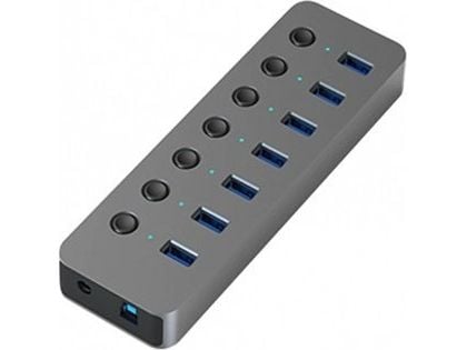 Extra Digital Adapter USB A 3.0 - 7 x USB 3.0 kytkimillä varustettuna