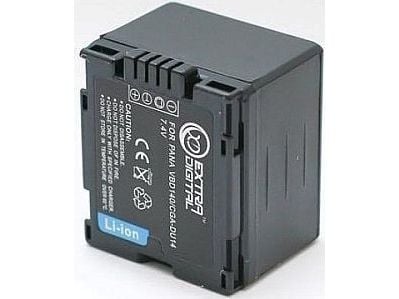 Extra Digital DV00DV1182, Panasonic, 1400 mAh, 7,4 V, Lithium