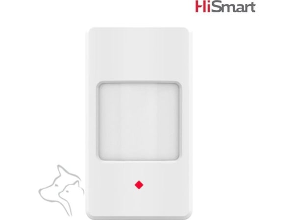 HiSmart intelligent bevegelsesdetektor med funksjon for å ignorere dyr Pet-Immune MotionSensor