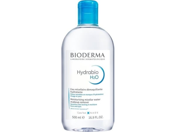 Bioderma Hydrabio H2O micellær væske for dehydrert hud 500ml