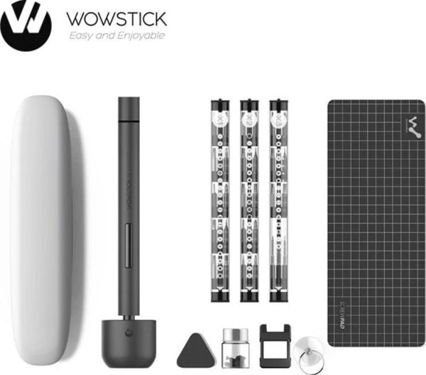 Sähköinen ruuvimeisseli vaihdettavilla kärjillä (20 kpl) XIAOMI WOWSTICK 1P+ (AS1262)
