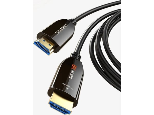Optinen kaapeli HDMI - HDMI, AOC, 8K, 60Hz, 20m, 48Gbps, 2.1 ver