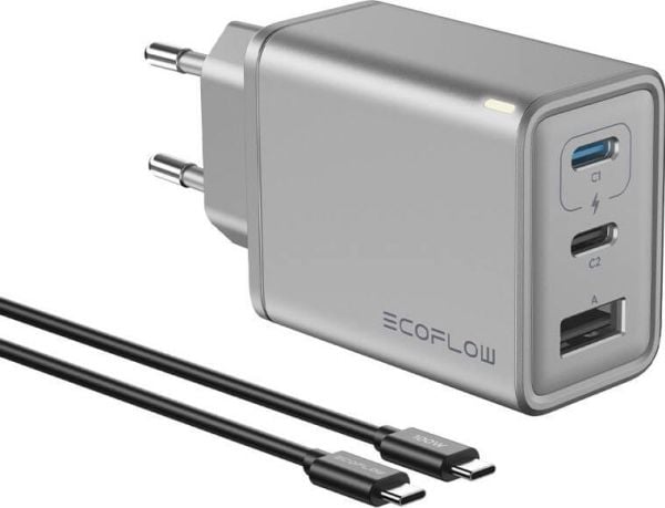 Ecoflow hurtiglader 65W - Hurtiglader