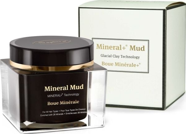 Terveys ja kauneus Saphira Mineral+ Mud With Glacial Clay Hair Mask-Mineral Mud with Glacial Clay with 26 minerals, 200 ml