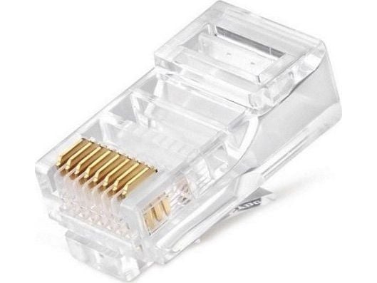 Extra Digitaalinen RJ45-liitin UTP CAT6, 100 kpl. Extra Digitaalinen RJ45-liitin UTP CAT6, 100 kpl.