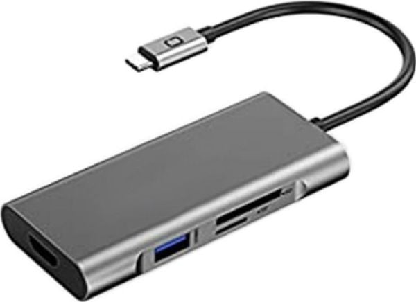 Extra Digital CA913442, USB 3.2 Gen 1 (3.1 Gen 1) Type-C, HDMI, USB 3.2 Gen 2 (3.1 Gen 2) Type-A, USB 3.2 Gen 2 (3.1 Gen 2) Type-C, MicroSD (TransF...