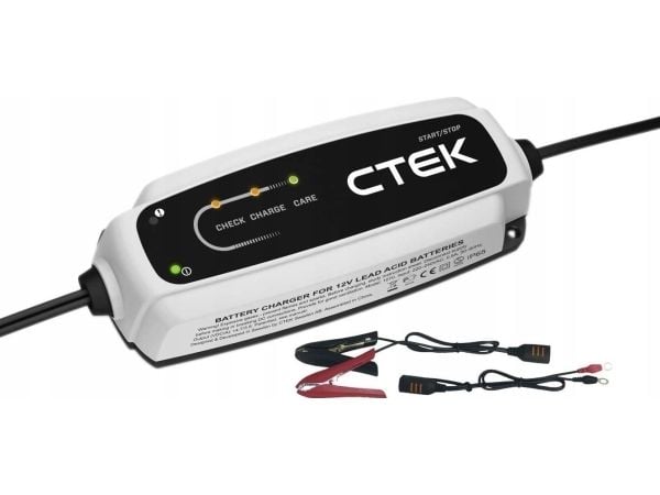 CTEK CT5 START STOP batteriladdare för bilbatterier