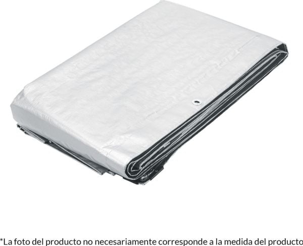 Truper Pretul presenning 4x6 m, hvit, 110 g/m²