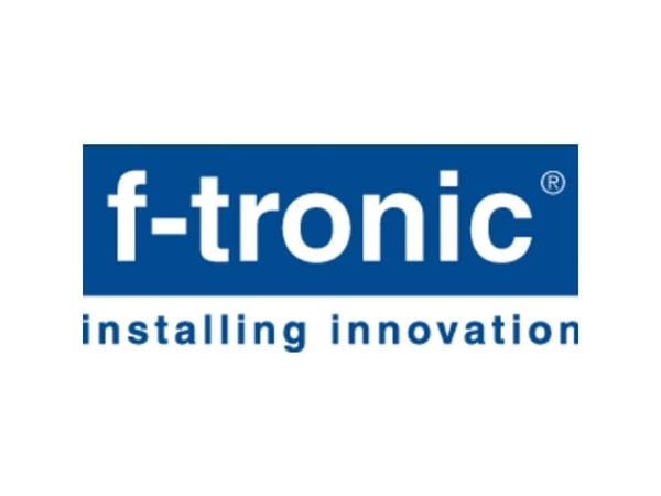 F-Tronic 7220052 Litteä ovi metalli valkoinen