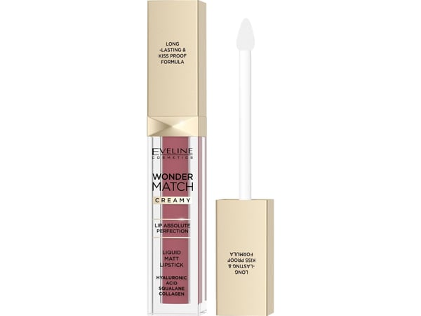 XXXX__Eveline Cosmetics (Eveline) EVELINE_Wonder Match matt flytende leppestift 08 6,8 ml