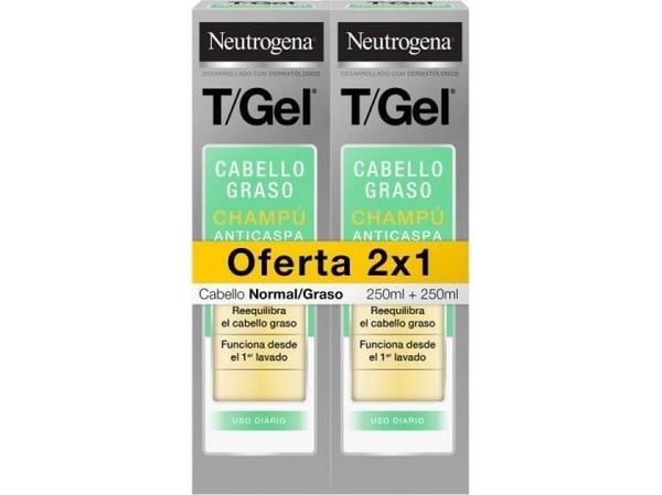 Neutrogena sjampo mot flass Neutrogena (2 x 250 ml)