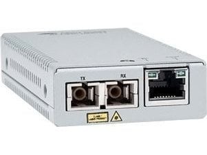 Allied Telesis AT MMC2000LX/SC - Kuitumediamuunnin - 1GbE - 10Base-T, 1000Base-LX, 100Base-TX, 1000Base-T, 1000Base-SC - RJ-45 / LX/SC yksitila - n...