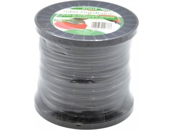 Geko trimmertråd til busktrimmer forsterket (stjerne) 2,7 mm x 100 m (24) G73945