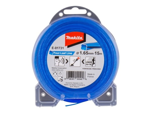 Makita - Mowing line - 1.65 mm - lengde: 15 m
