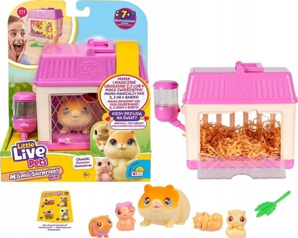Figur Cobi Little Live Pets Mama Surprise! Mini hamster (MO-26626)