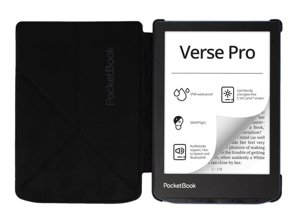 PocketBook - Lommebok for eBook-leser - svart - for PocketBook Verse, Verse PRO
