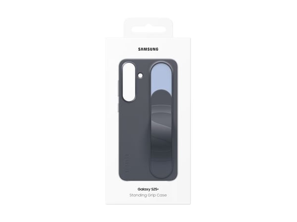 Samsung EF-GS936 - Bagsidecover til mobiltelefon - silikon - sort - for Galaxy S25+