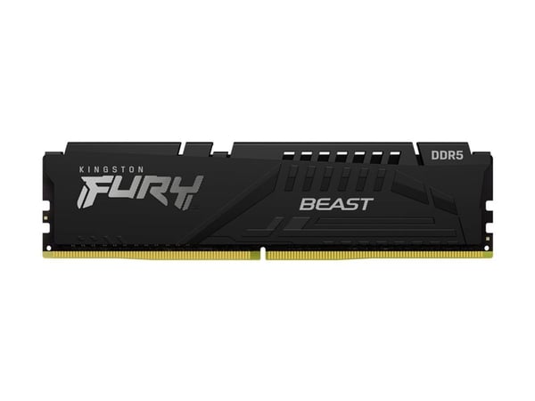 Kingston FURY Beast - DDR5 - modul - 32 GB - DIMM 288-pin - 5200 MHz / PC5-41600 - CL40 - 1.25 V - ikke-bufret - on-die ECC