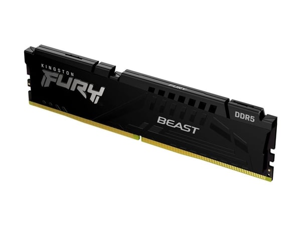 Kingston FURY Beast - DDR5 - modul - 32 GB - DIMM 288-pin - 5200 MHz / PC5-41600 - CL40 - 1.25 V - ej buffrad - on-die ECC