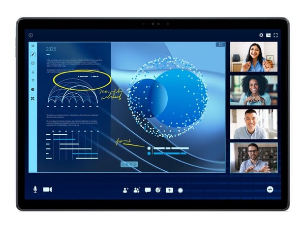 DELL Latitude 7350 Detachable, Intel Core Ultra 7, 33 cm (13"), 2880 x 1920 pikseliä, 16 GB, 512 GB, Windows 11 Pro
