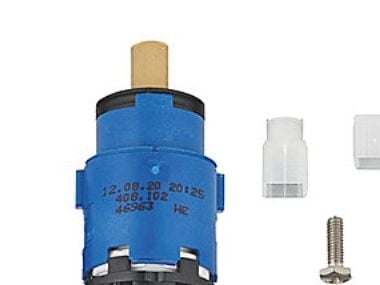Grohe Patron 28mm SilkMove - med keramisk tætningssystem, temperaturbeg. til etgrebsbat.