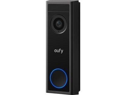 Eufy Video Doorbell C30 - Älykäs ovikello - kameralla - langaton - Wi-Fi - 2.4 Ghz - musta