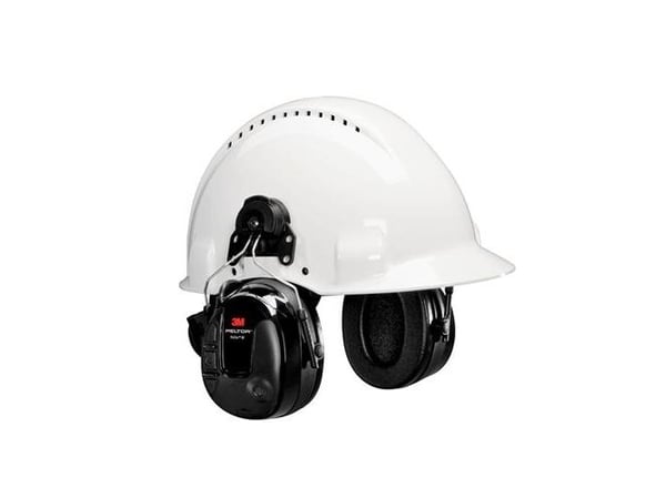 3M Peltor ProTac III MT13H221P3E - Hodetelefoner - hjelmmontering - kablet - 3,5 mm jakk - lydisolerende - svart